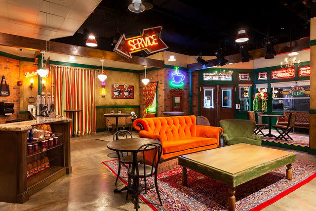 <p>Original X Productions</p> Central Perk at the FRIENDS experience Las Vegas