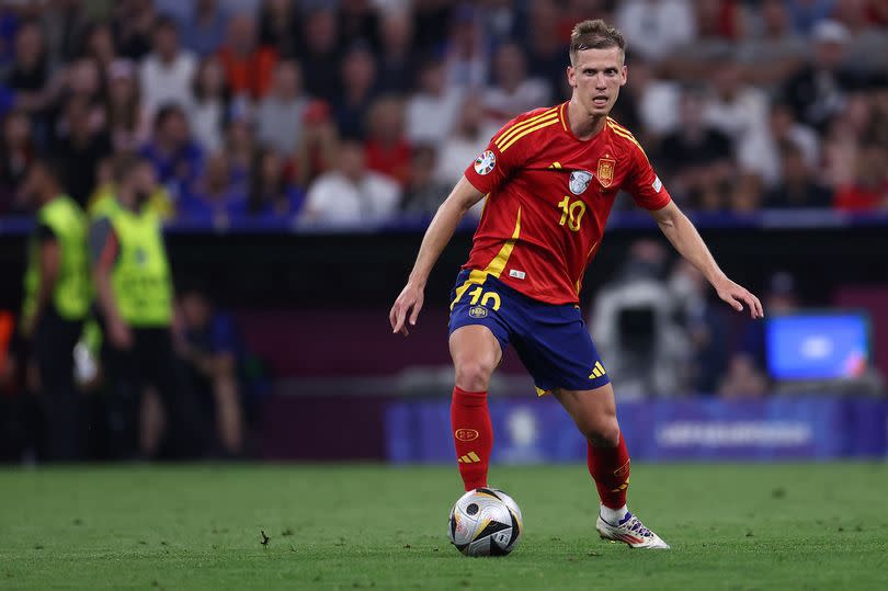 Spain midfielder Dani Olmo is attracting Premier League interest this summer