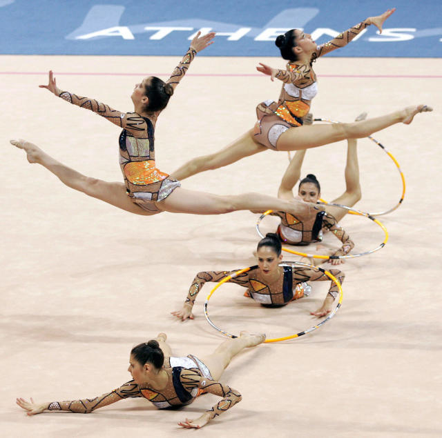 19 Nakedest Rhythmic Gymnastics Costumes in Olympic History