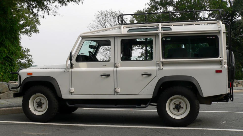 An original 1993 Defender 110 First Edition in Washington, DC. - Credit: Wikimedia Commons