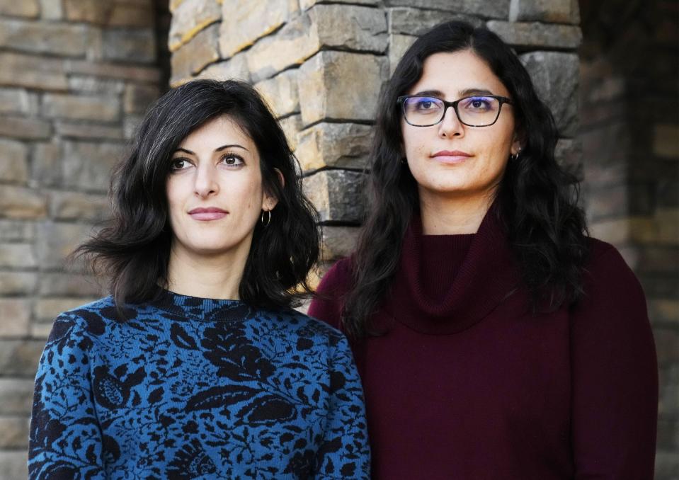 Palestinian American sisters Hanin and Lina Bearat from Phoenix.