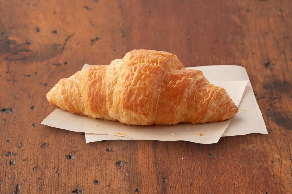 Guests can get a free butter croissant in the app on National Croissant Day at la Madeleine.