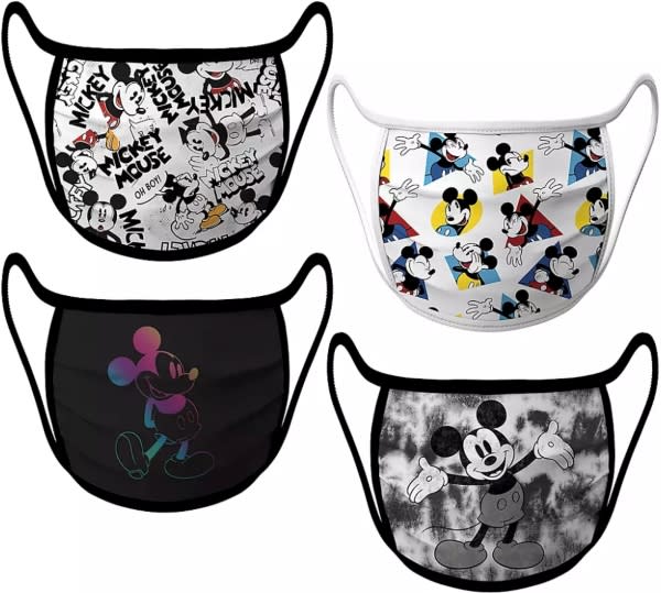 Mickey Mouse Cloth Face Masks (Photo via ShopDisney.com)