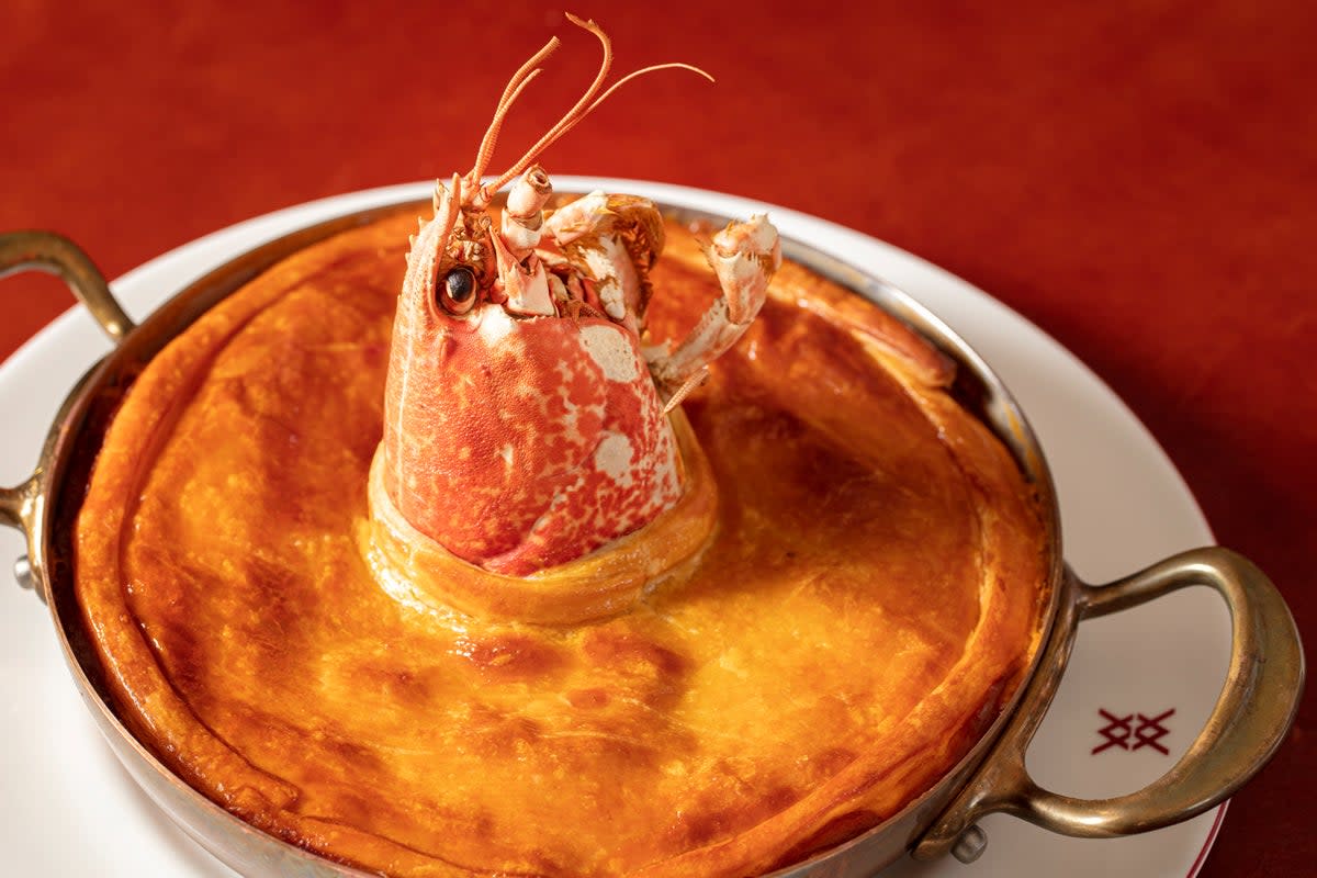 Clawsome: Mount St Restaurant’s famous lobster pie  (Press handout)