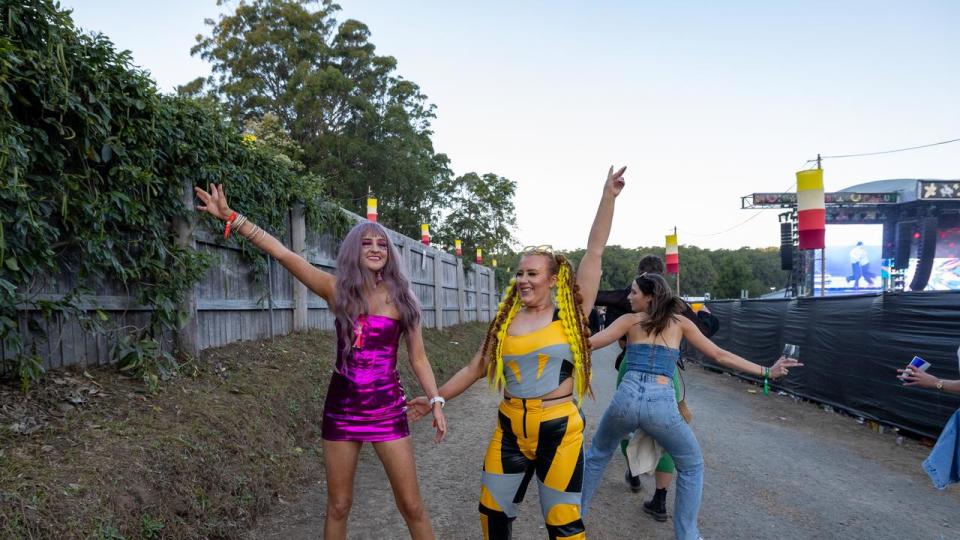 Splendour in the Grass festivalgoers in 2023. Picture: NCA Newswire/Danielle Smith