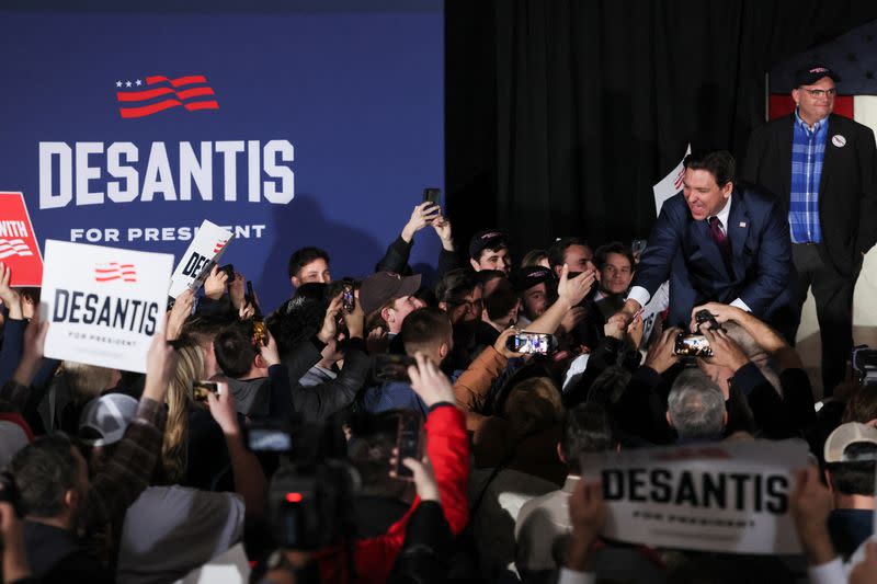 Republican Presidential Caucus Day in Iowa