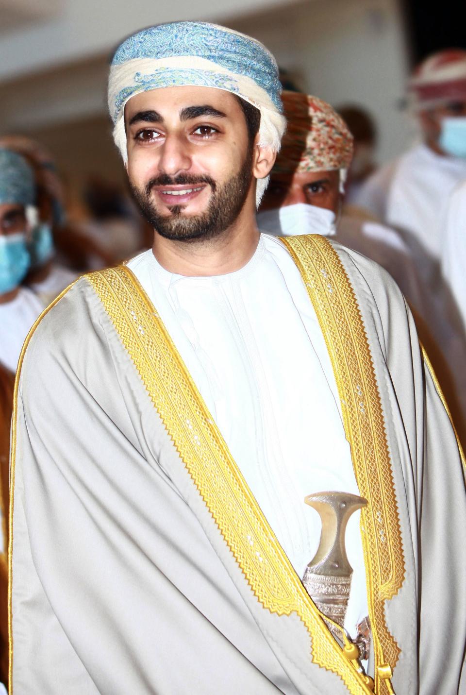 the sultan's son smiling