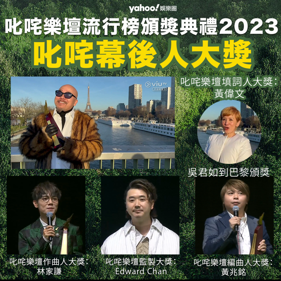 叱咤2023 完整得獎結果