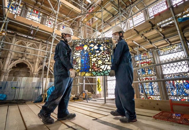 York Minster refurbishment