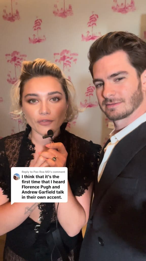 Florence Pugh, Andrew Garfield