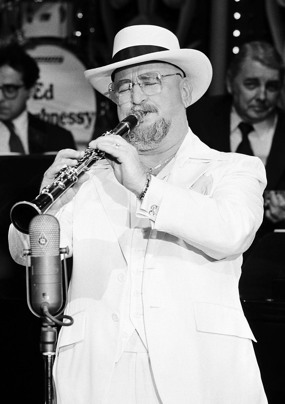 Pete Fountain was a legendary clarinetist who brought traditional New Orleans jazz to the mainstream via his frequent appearances on the Lawrence Welk and Johnny Carson television shows. He died of heart failure on Aug. 6, at age 86. (Photo: Gary Null/NBC/NBCU Photo Bank via Getty Images)