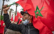 Moroccans celebrated on December 13 after the US adopted a new official map of Morocco that includes the disputed territory of Western Sahara