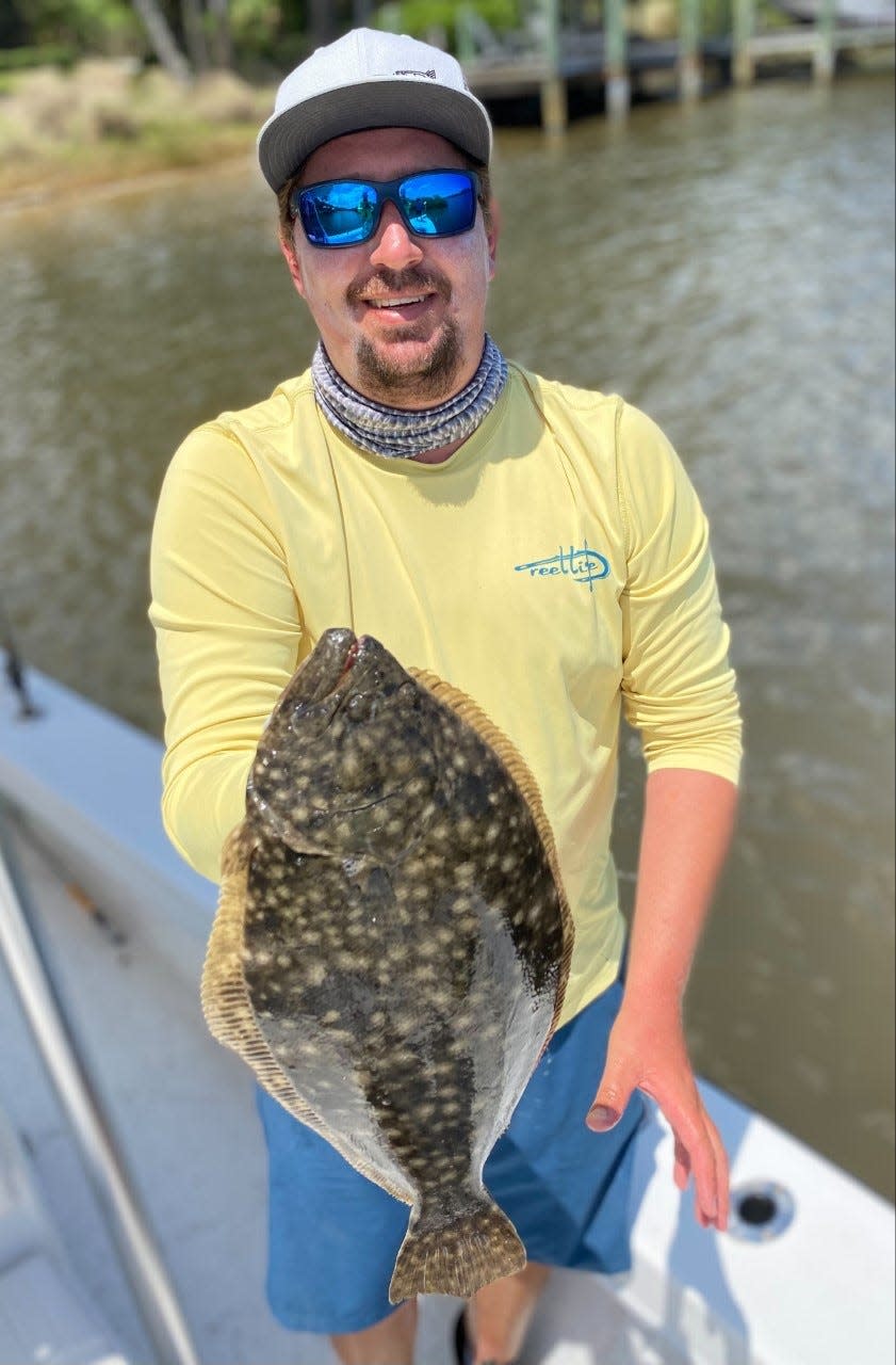 Lee Grasso's flounder was good for second place in last week's Flagler Sportfishing Club Classic. He was aboard Capt. Jeff Patterson's Pole Dancer.