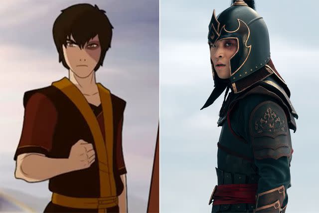 Nickelodeon; ROBERT FALCONER/NETFLIX Dallas James Liu as Prince Zuko in 'Avatar: The Last Airbender'