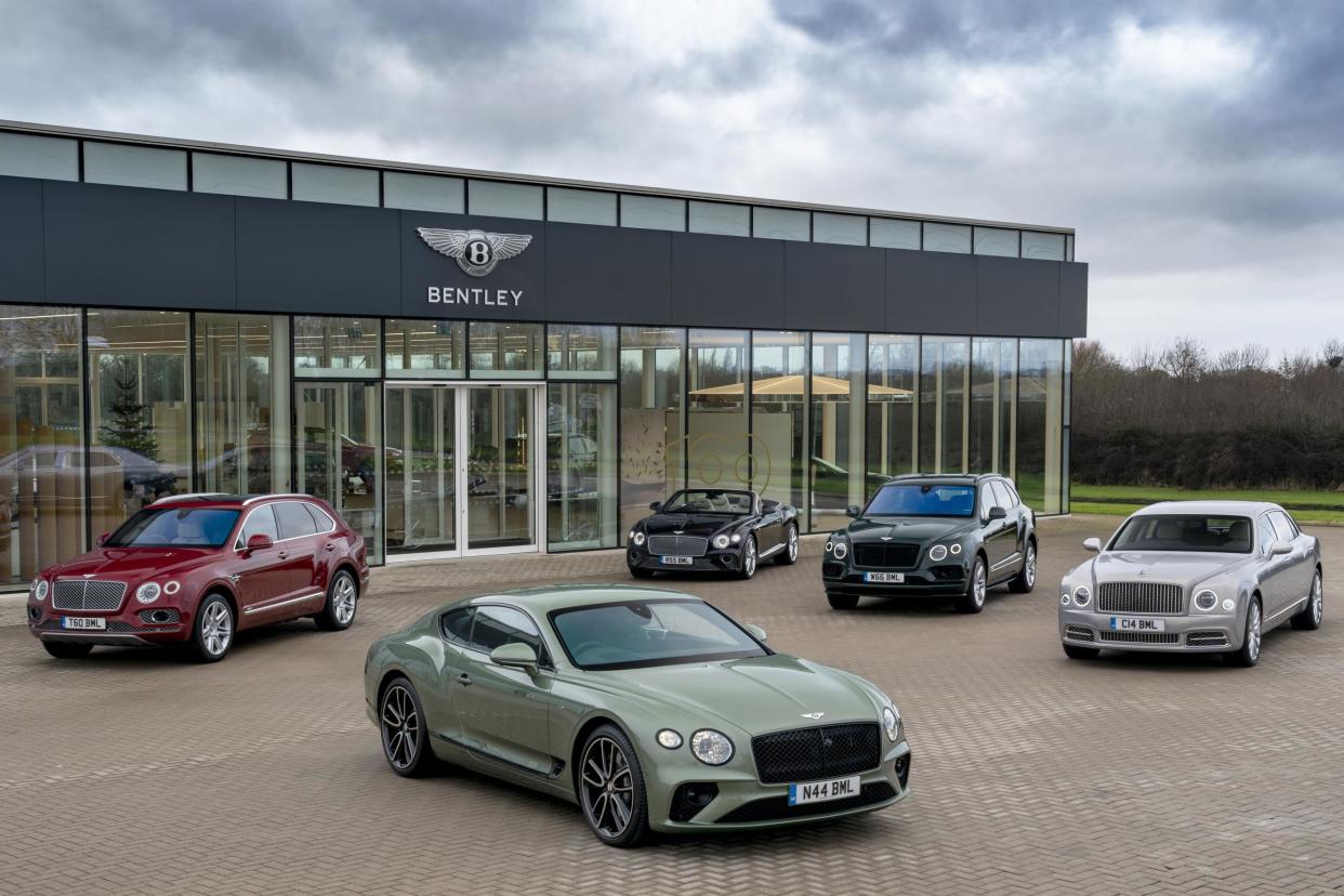 Bentley range shot