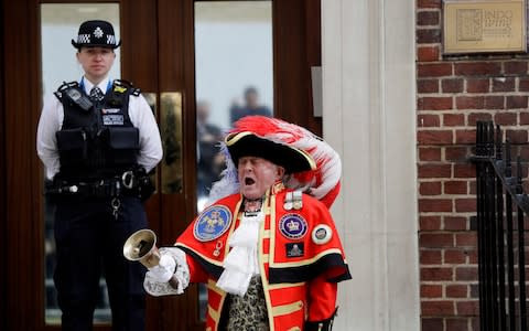 Town crier - Credit: Kirsty Wigglesworth/AP