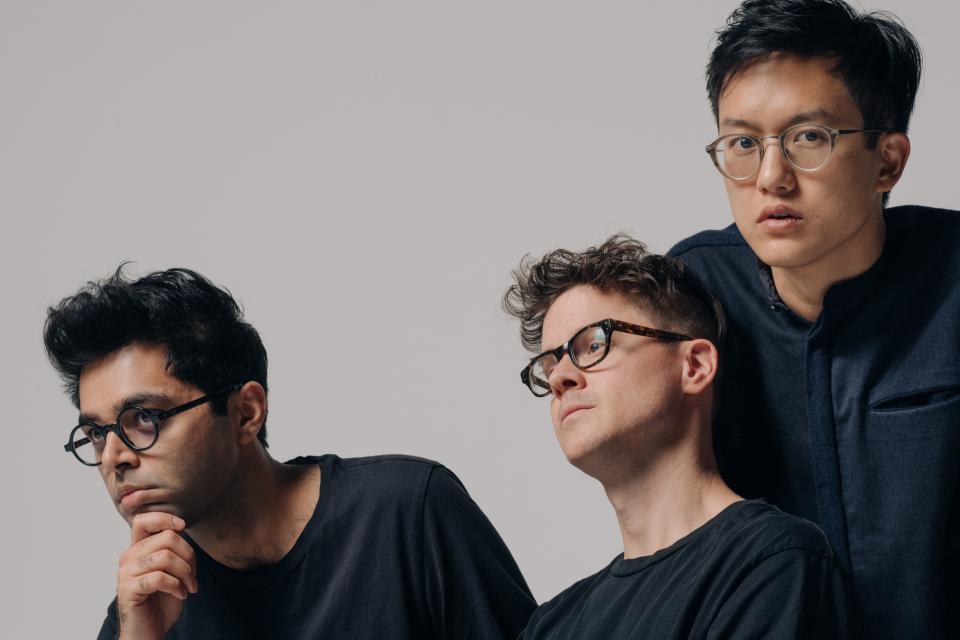 Son Lux (l-r Rafiq Bhatia, Ryan Lott, Ian Chang) - Credit: Anna Powell Denton