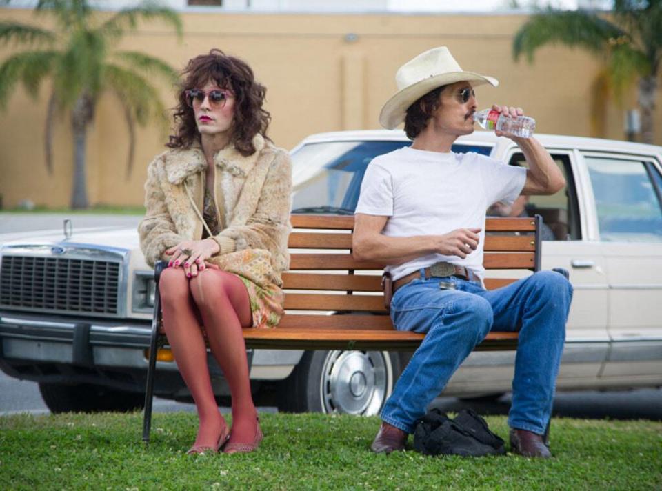 Matthew McConaughey, Jared Leto, The Dallas Buyers Club, Holiday Movie Guide