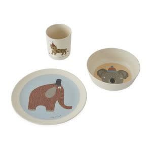 Hathi Bamboo Tableware Set