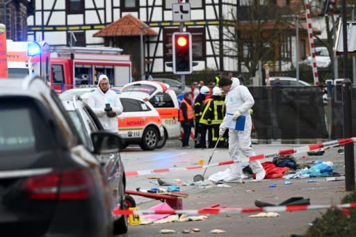 Eyewitness reports at the carnival parade described the driver ploughing through a barrier in a silver car and driving straight through the crowd at high speed