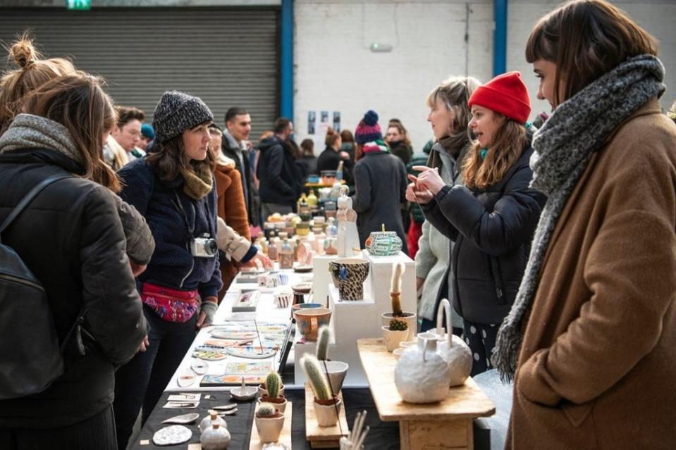 The Independent Ceramics Market is taking place on Sunday 12 December in Walthamstow  (@independentceramicsmarket)