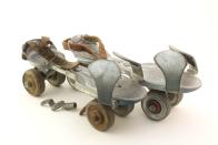 <p>Even with the skates right next to the keys, we bet your children still don't know why anyone would need those keys — metal roller skates once required a key to hand adjust the length and fit for the each person.</p>