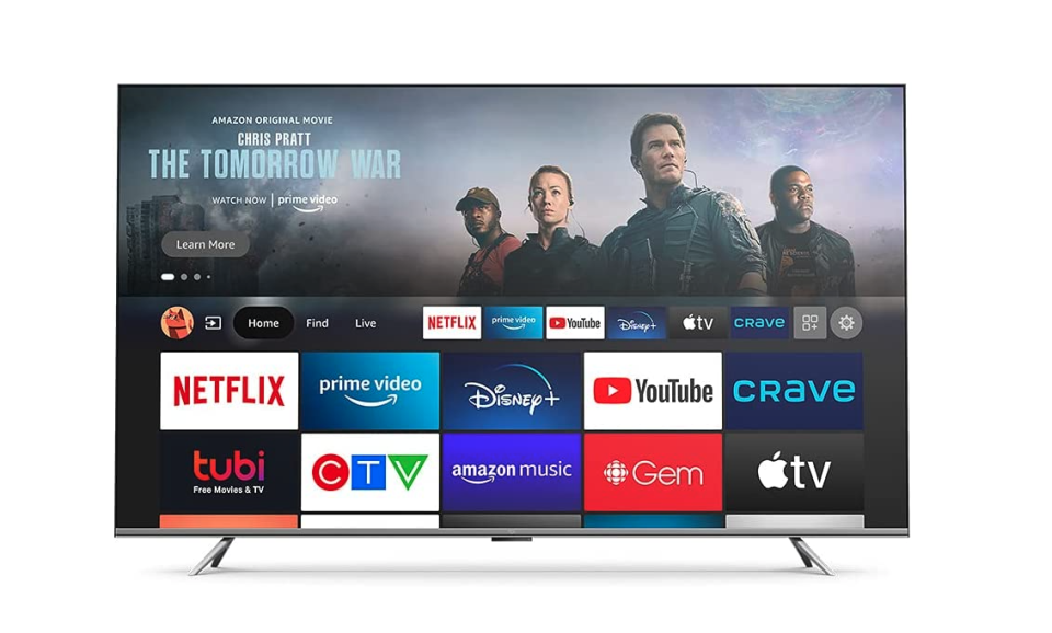 Save up to 21% on the Amazon Fire Omni Series 4K UHD smart TV. Image via Amazon.