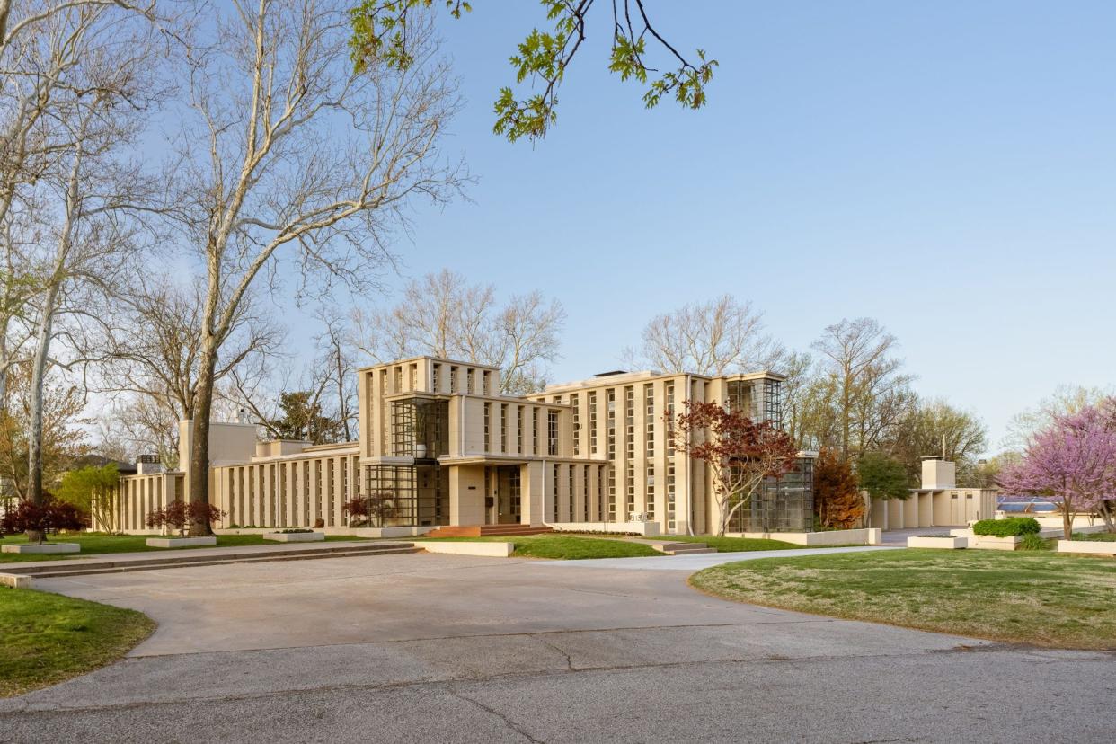 A home that Frank Lloyd Wright designed for his cousin is going up for sale in Tulsa, Oklahoma.