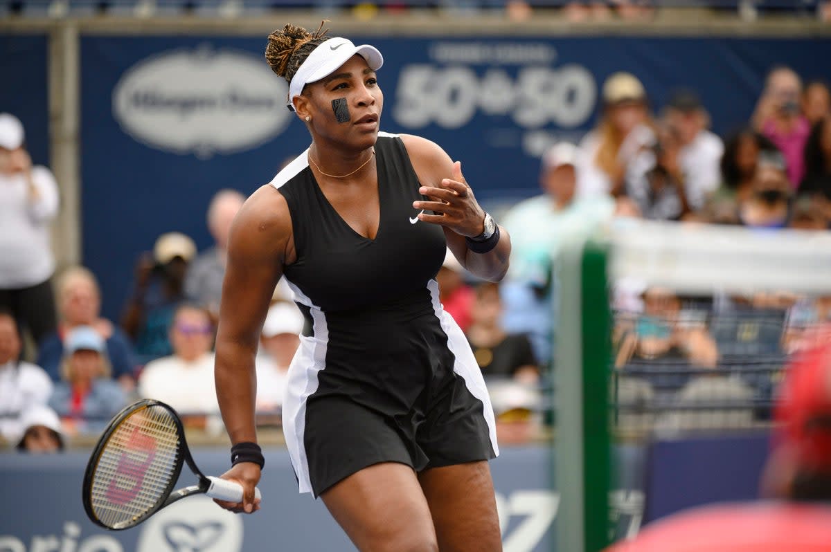 The 23-time Grand Slam champion beat Nuria Parrizas Diaz in straight sets (AP)