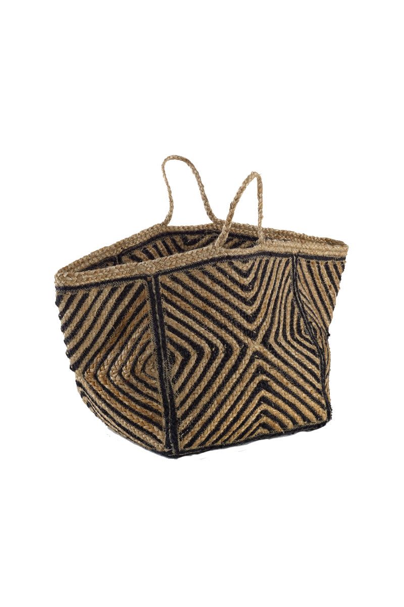 Monochrom basket bag