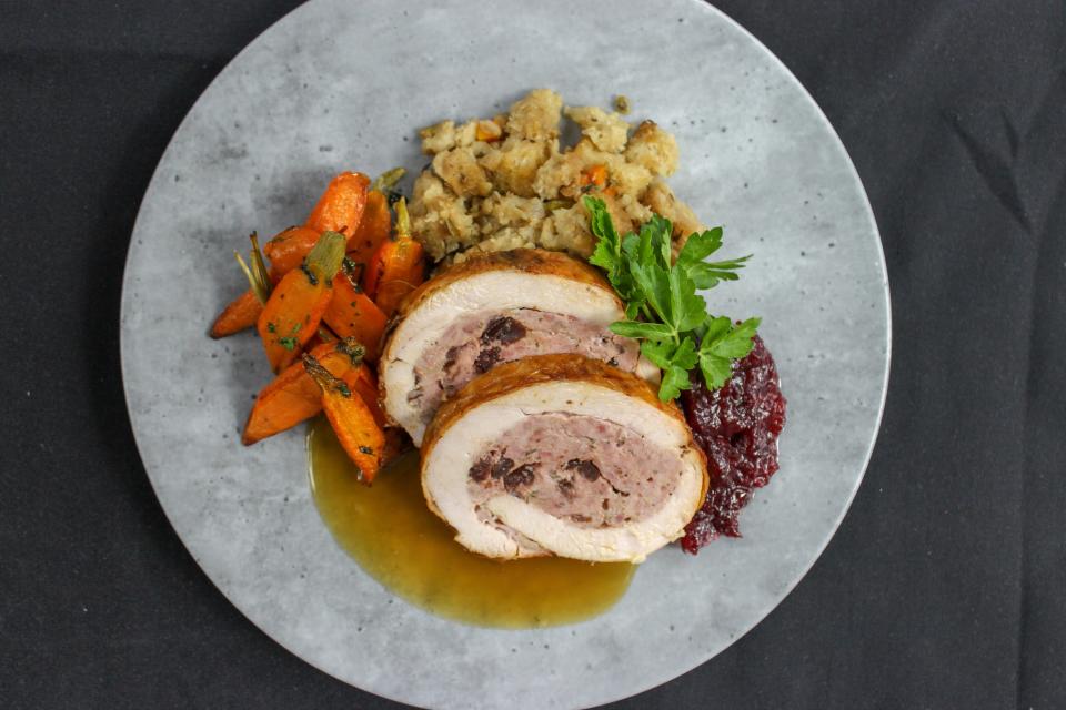 Turkey roulade at The Hill in Closter