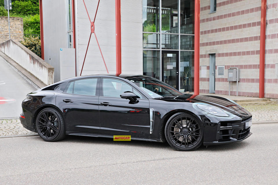 <p>A prototype version of the new Porsche Panamera has been spotted testing, as the German firm prepares to launch the third-generation model for the end of 2023. Its front-end design is similar to the current Panamera, while the rear features new lights and an updated spoiler. The new Mk3 model, which goes by the internal working name 972, looks set to continue the German company’s long tradition for small, evolutionary changes between generations, with an exterior design that subtly progresses the look of the six-year-old second-generation Porsche Panamera.</p>