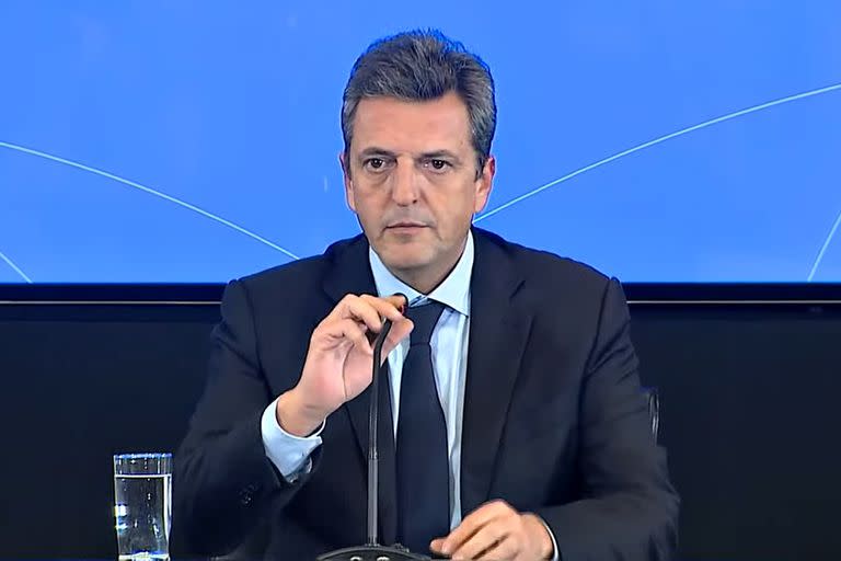 Sergio Massa, ministro de Economía