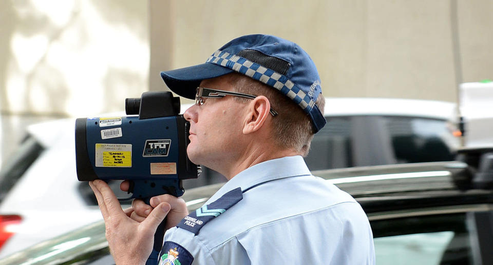 Demerit points for certain offenders are in place all year round in Queensland. Source: AAP