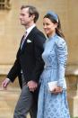 Pippa Middleton Arrives at Lady Gabriella Windsor’s Royal Wedding