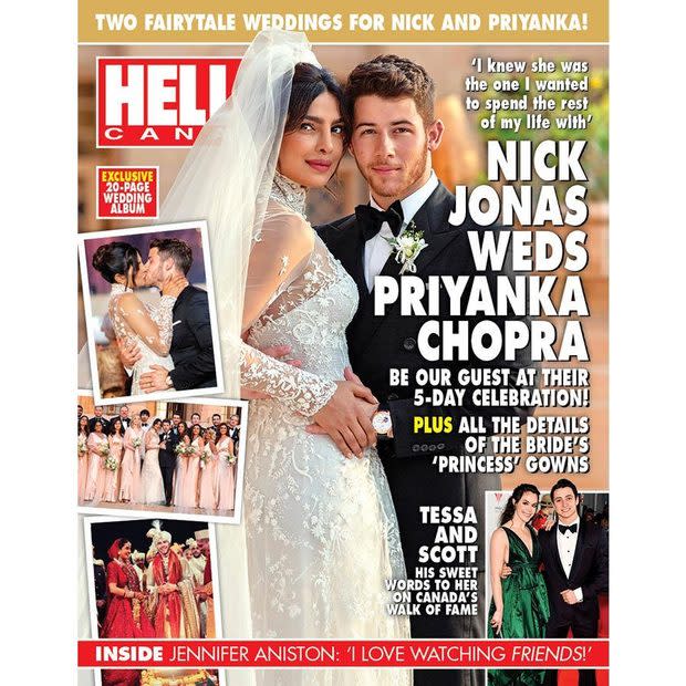 See Priyanka Chopra's 75-Foot Veil as She Walks Down the Aisle to Marry Nick  Jonas