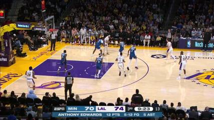 Timberwolves vs Lakers Game Highlights