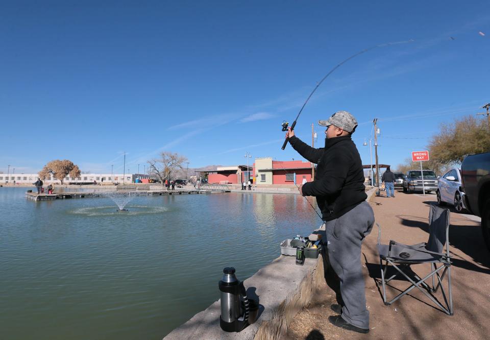 Fishing is one of the many amenitites of Ascarate Park.