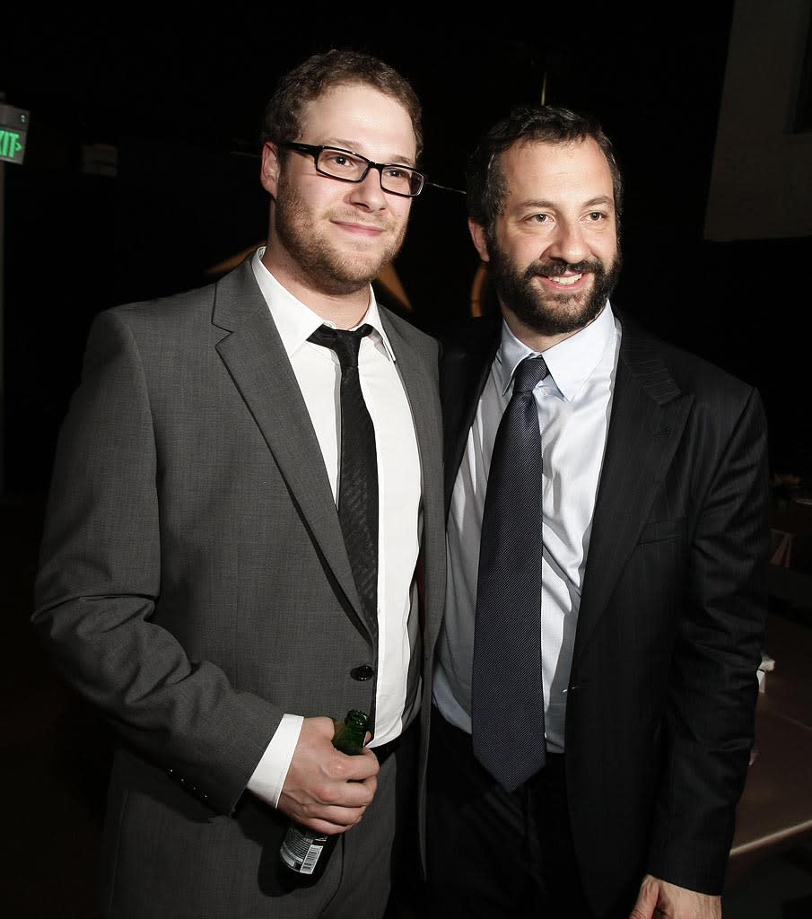 Pineapple Express LA Premiere 2008 Seth Rogen Judd Apatow