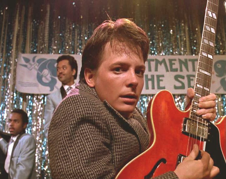 BACK TO THE FUTURE, Michael J. Fox, 1985
