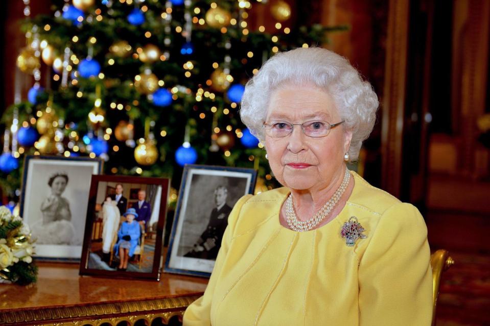 The Queen's Christmas card list is extensive.