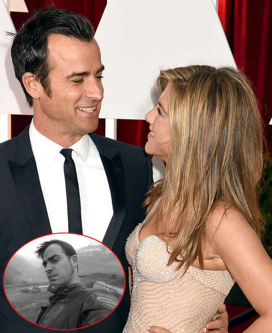 Justin Theroux: I will get Jennifer Aniston to join Instagram. 