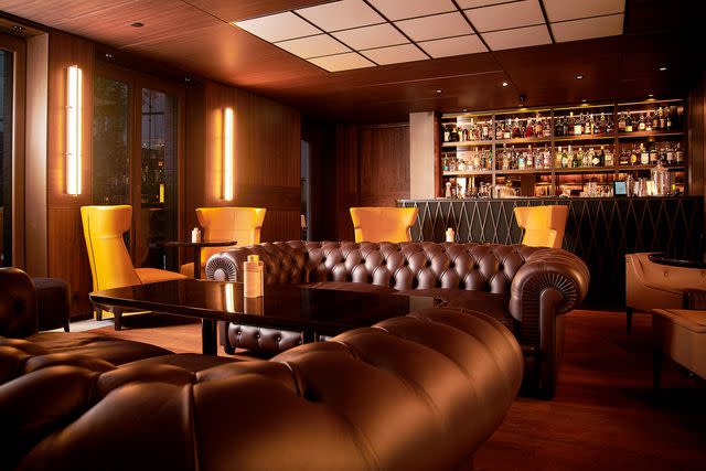 <p>Courtesy of Hotel Lutetia</p> The cozy Bar Aristide in Paris hosts electronic music dj sets every Thursday evening.