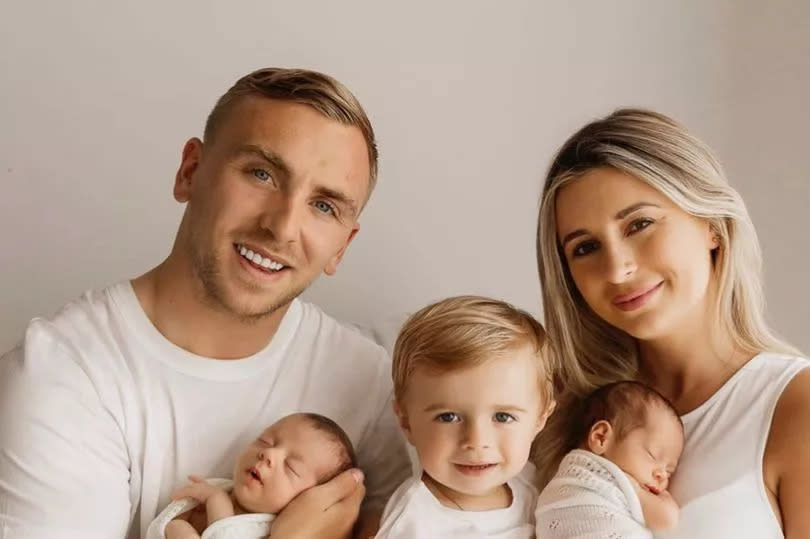 Dani shares daughters to Jarrod Bowen and a son to her ex-boyfriend Sammy