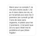 <p>Les internautes ne se cachent plus et viennent partager leurs propres expériences. Ce véritable tabou est en train de ne plus en être un. Crédit photo : Instagram tasjoui </p>