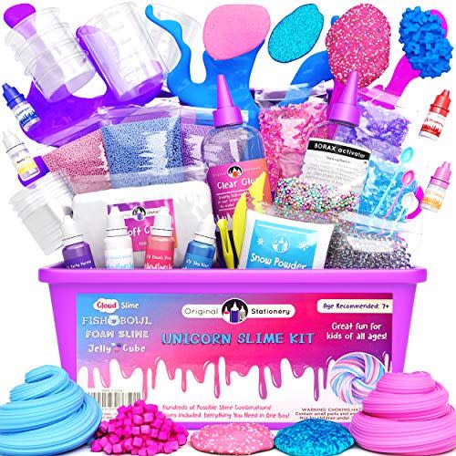 4) Unicorn Slime Kit Supplies Stuff