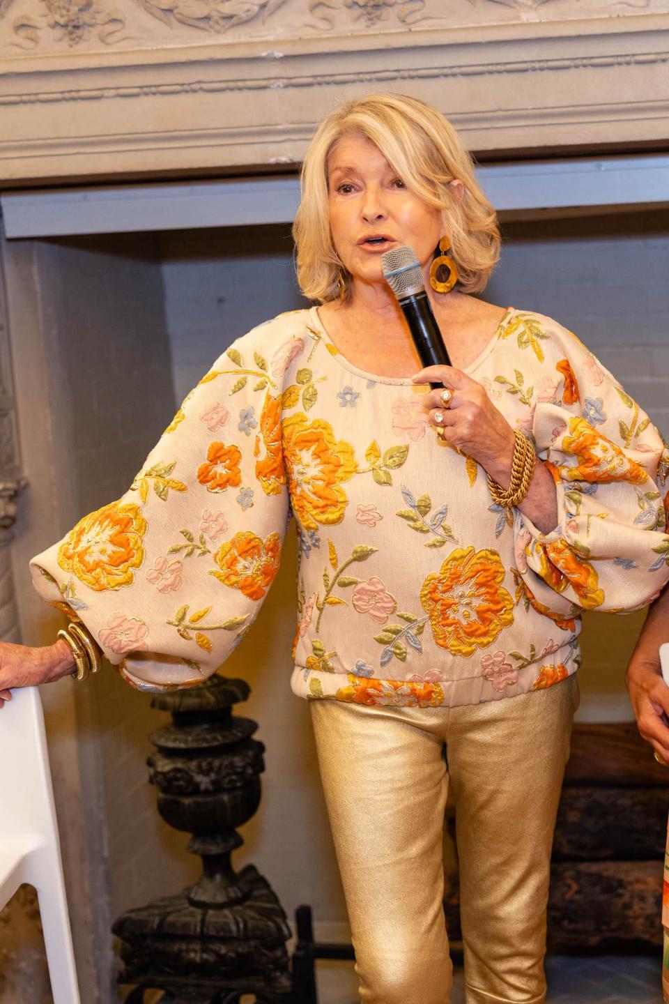 Martha Stewart at the 26th annual Old Bags Luncheon, a fundraiser for the Center for Family Services of Palm Beach County, on Feb. 19 at The Breakers.