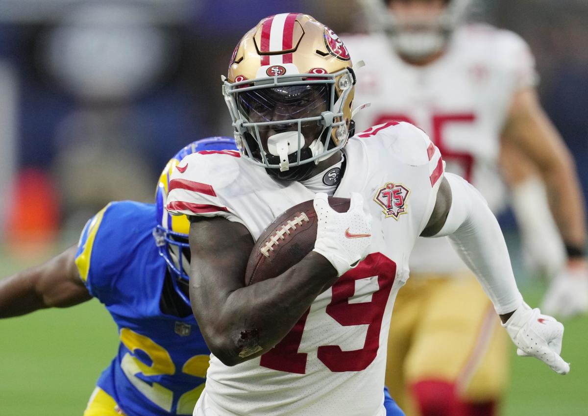 Odell Beckham Jr. shares emotional moment with Deebo Samuel after Rams' NFC  championship win over 49ers