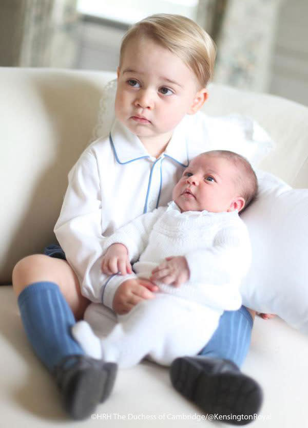 Princess Charlotte's first official photos