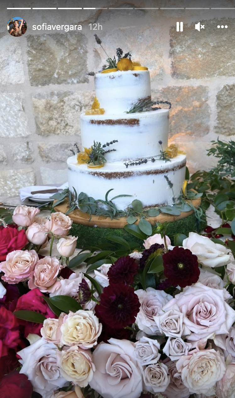 A wedding cake